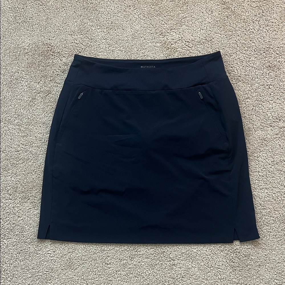 Athleta Navy Athletic Skort